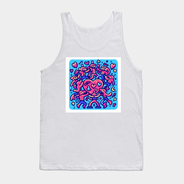 Dopamine Palette Tank Top by 2088DesignLab